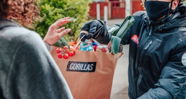 Gorillas food delivery