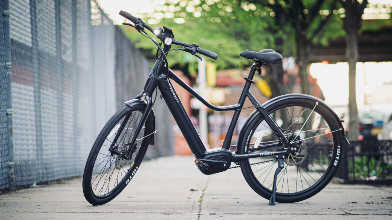 Bicicleta eléctrica de corriente prioritaria 