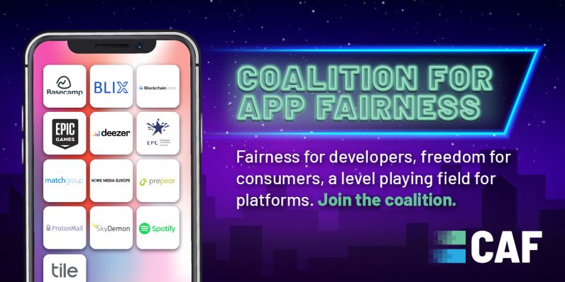 Coalition for App Fairness had some big name companies on board during its unveil