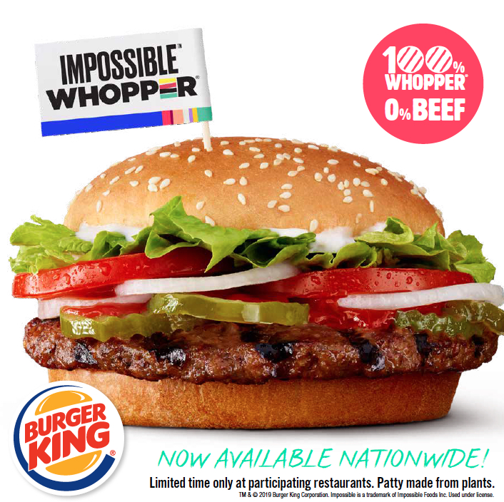 Burger King now offers an Impossible Whopper, while McDonald's teamed up with Beyond Meat to develop the McPlant.