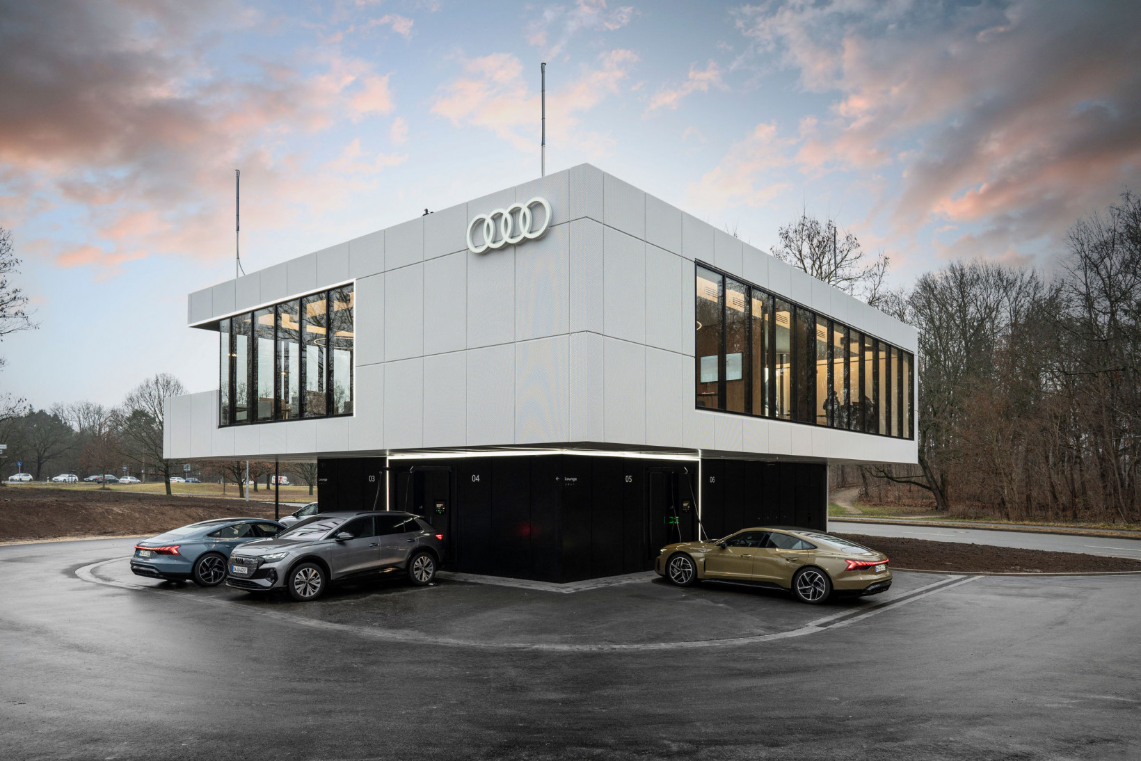 Audi EV hub