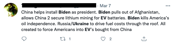 Biden EV conspiracy ukraine