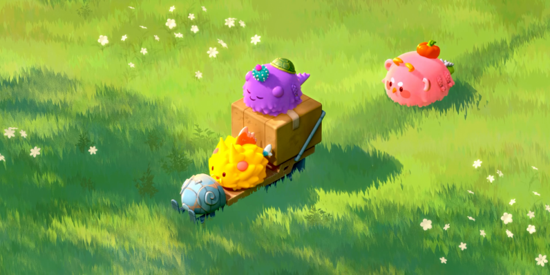 Axie Infinity has some cute characters.