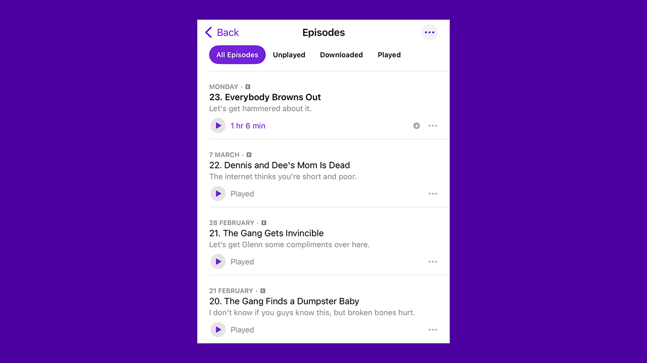 new ios 15 4 features podcast filter