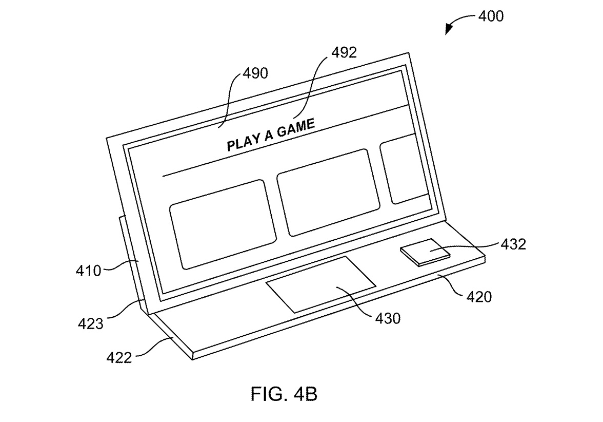 Apple game controller US patent magnetic