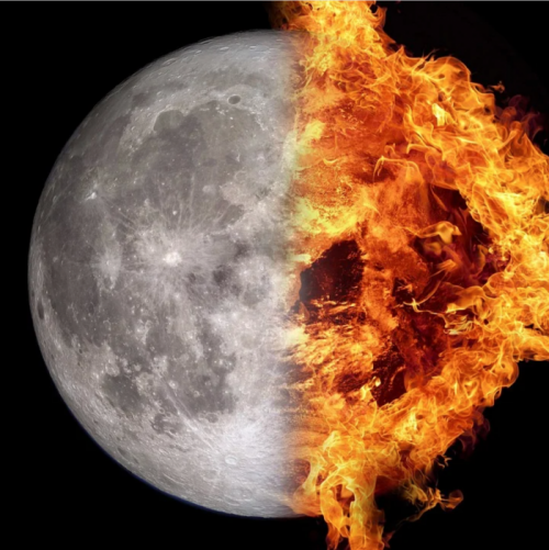 Destruye la luna, cariño.  Crédito: Pixabay