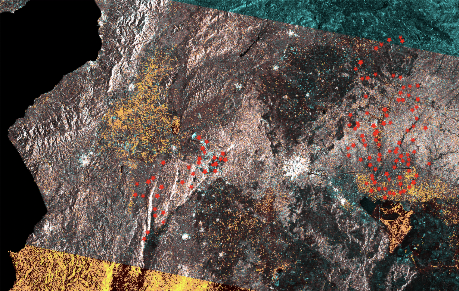 Remote sensing and geospatial analysis of conflict zones conducted by Space4Good