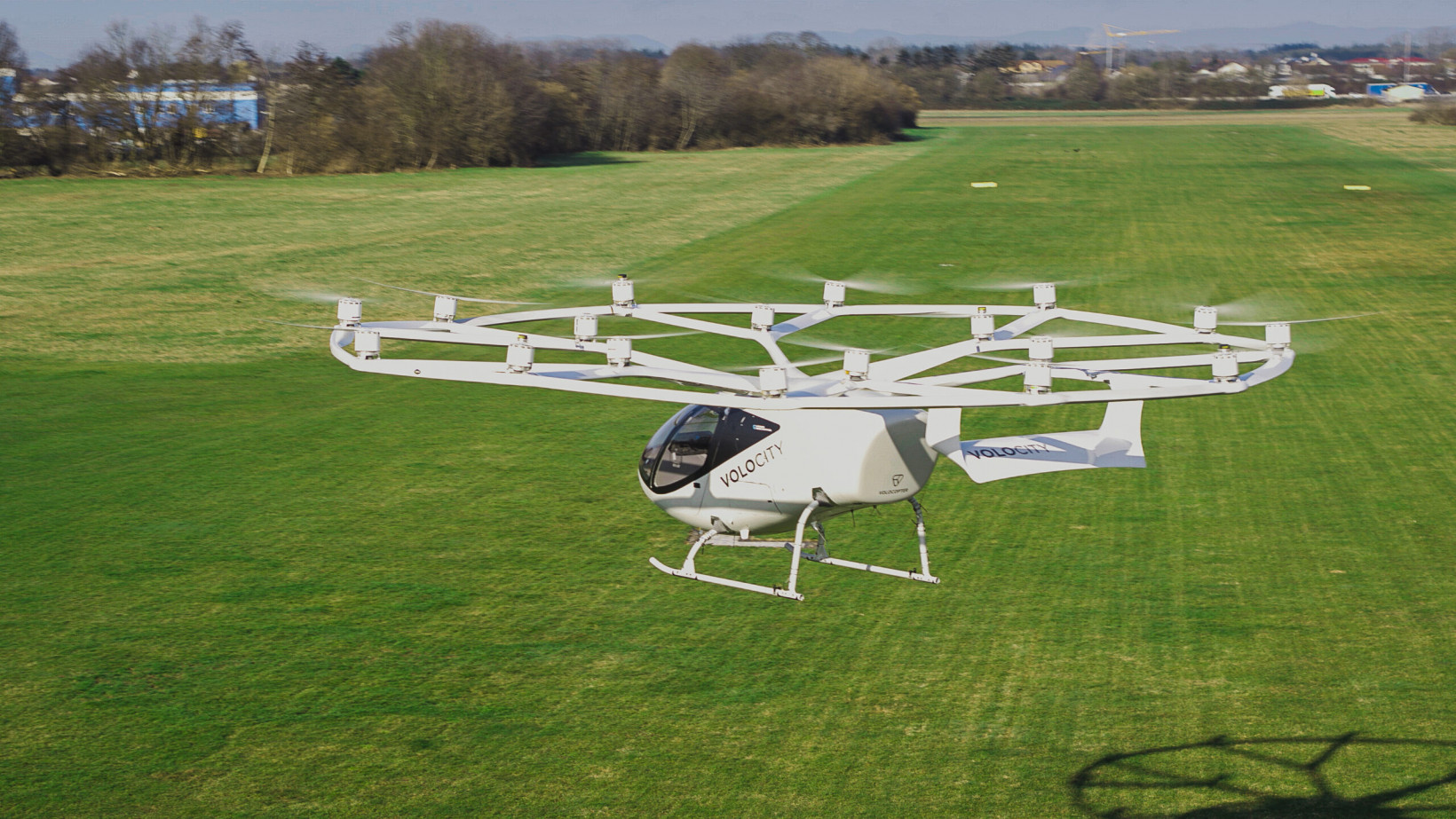 Volocopter air taxi first flight