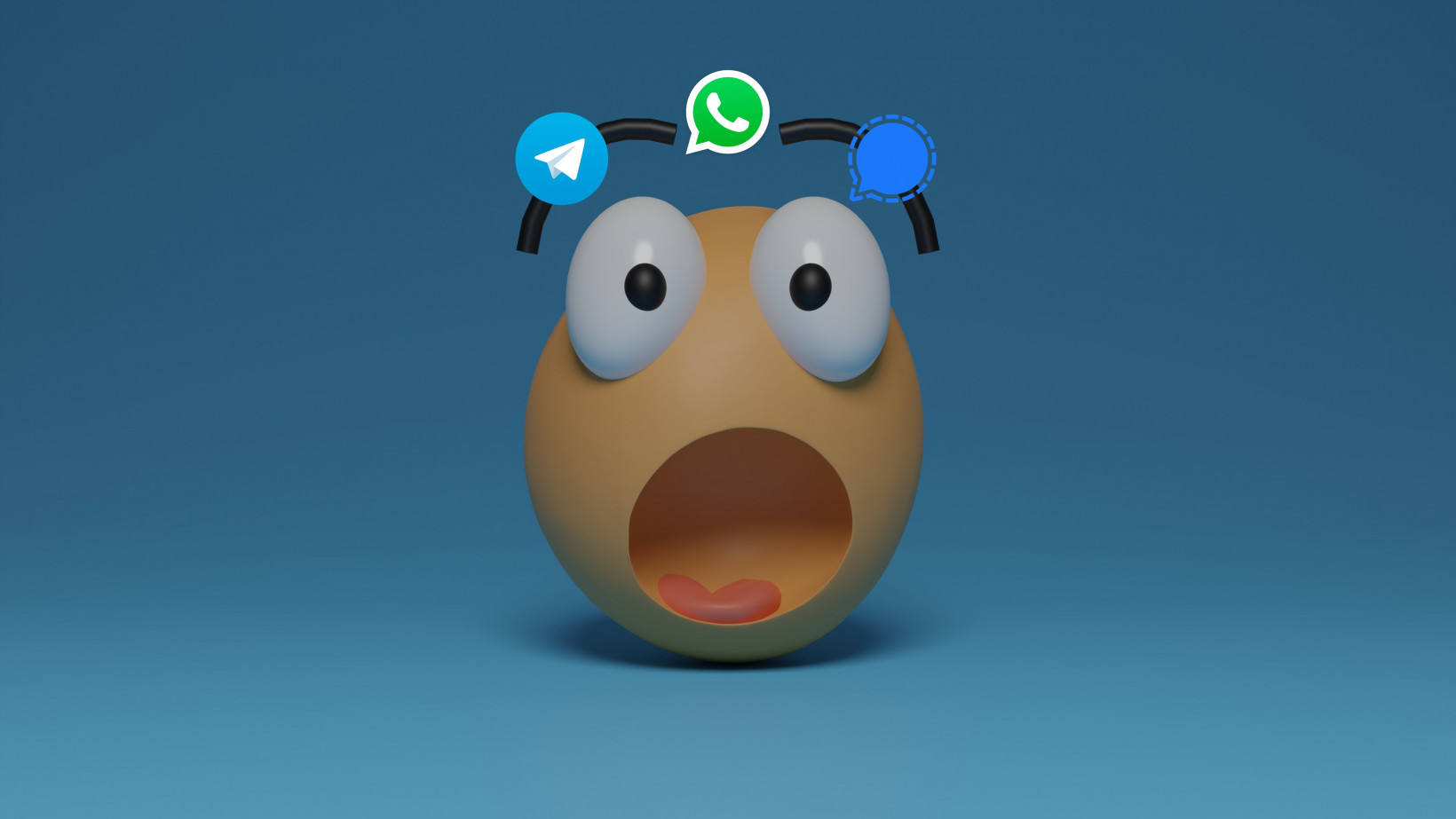 How to use emoji reactions on WhatsApp, Telegram, and Signal