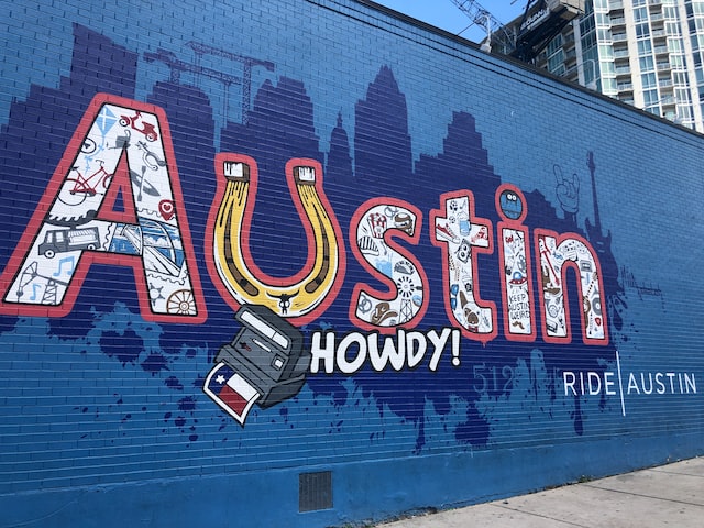 Art mural d'Austin