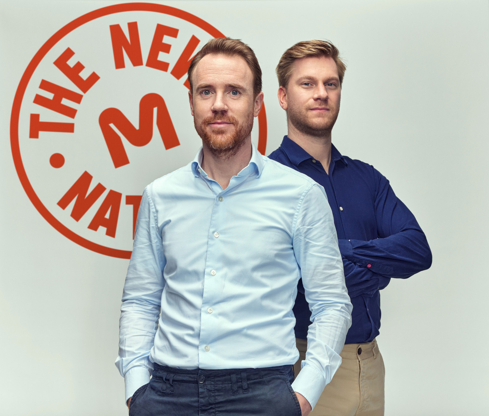 Luining (right) and his Meatable co-founder Krijn de Nood describe their products as "the new natural."