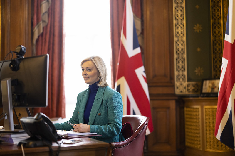 former prime minister Liz Truss's phone was hacked while she was foreign secretary.