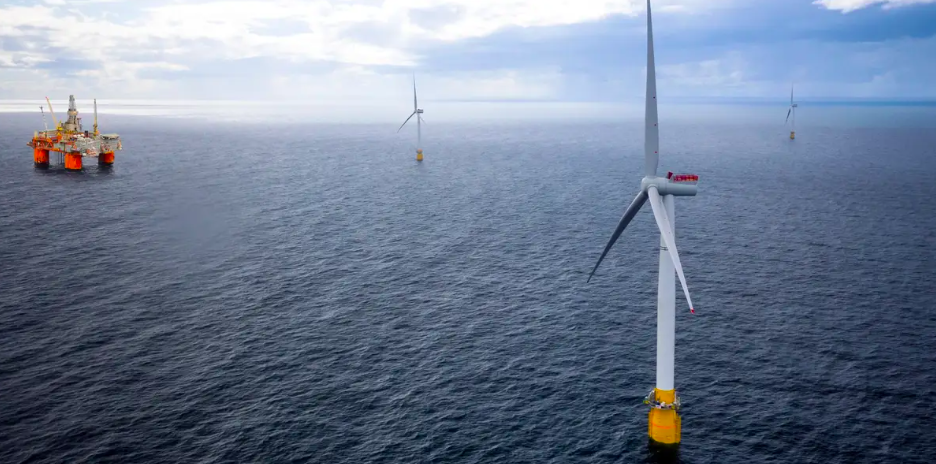 Floating wind offshore farm Norway 