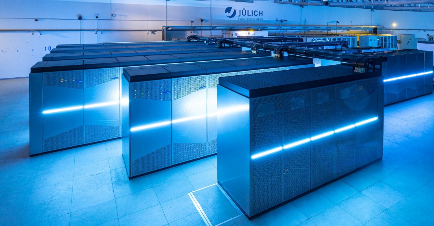 JUWELS supercomputer Germany
