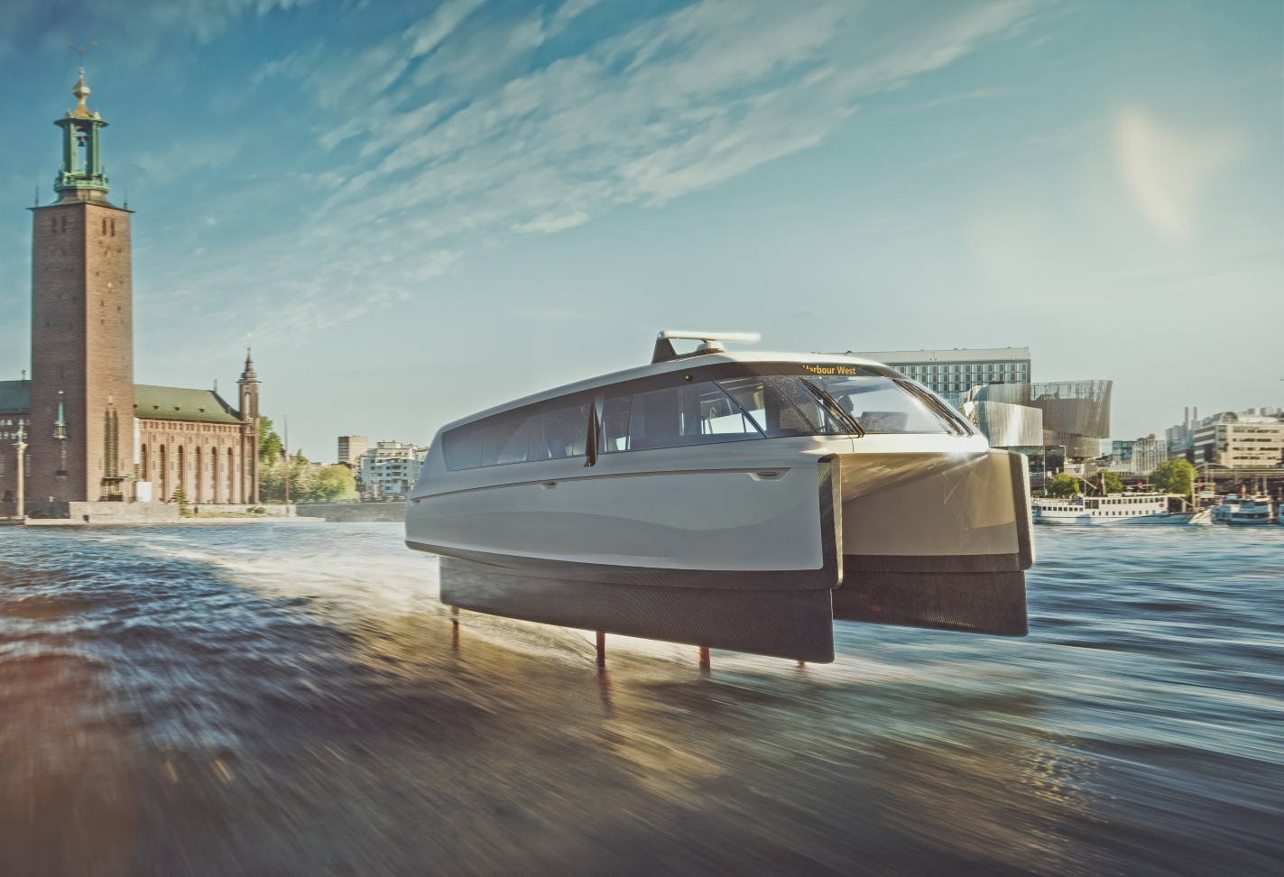 Swedish startup takes commuting by boat to new heights — literally