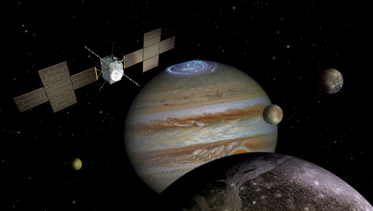 Europe’s Juice space mission blasts off towards Jupiter