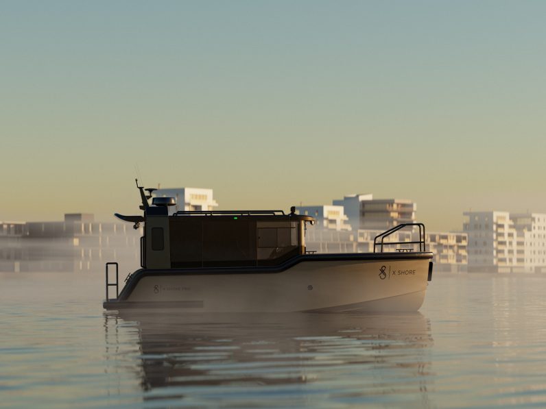 X Shore pro electric boat 