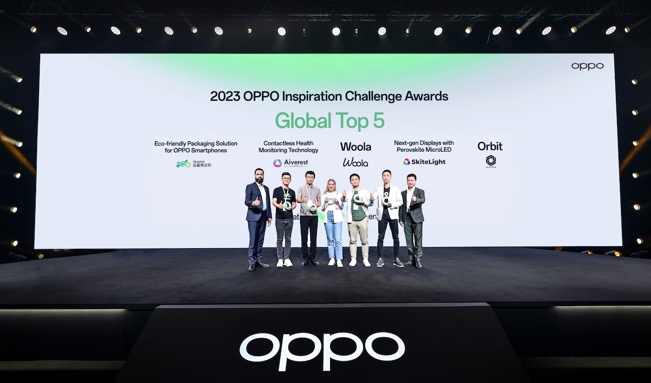 Global Top 5 Winners OPPO Inspiration Challenge 2023