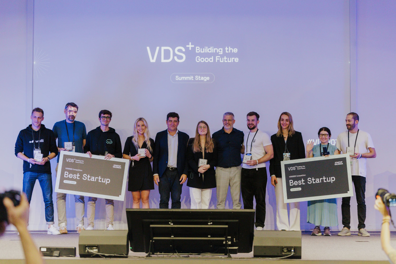 Winners of startup competition