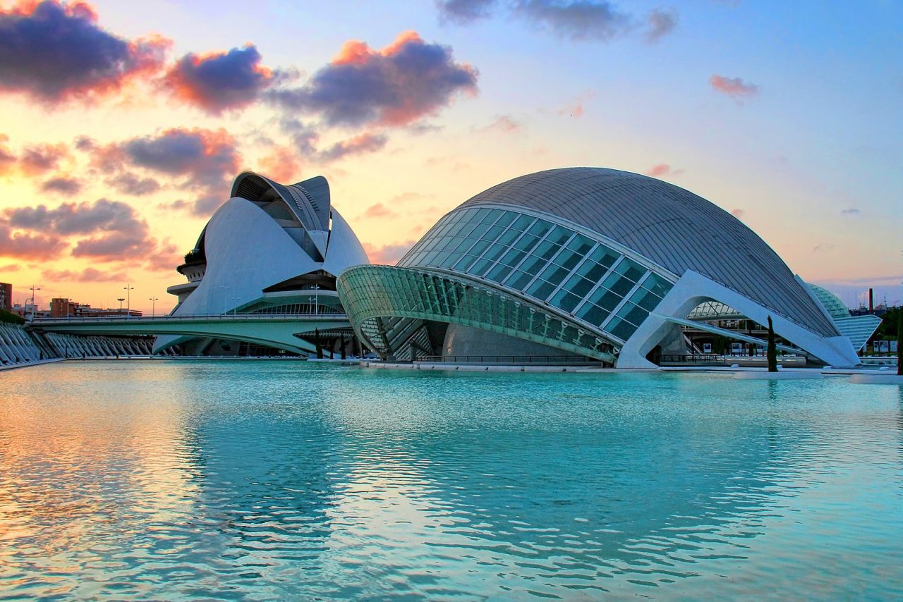 Valencia's City of Arts and Sciences, which will host VLC