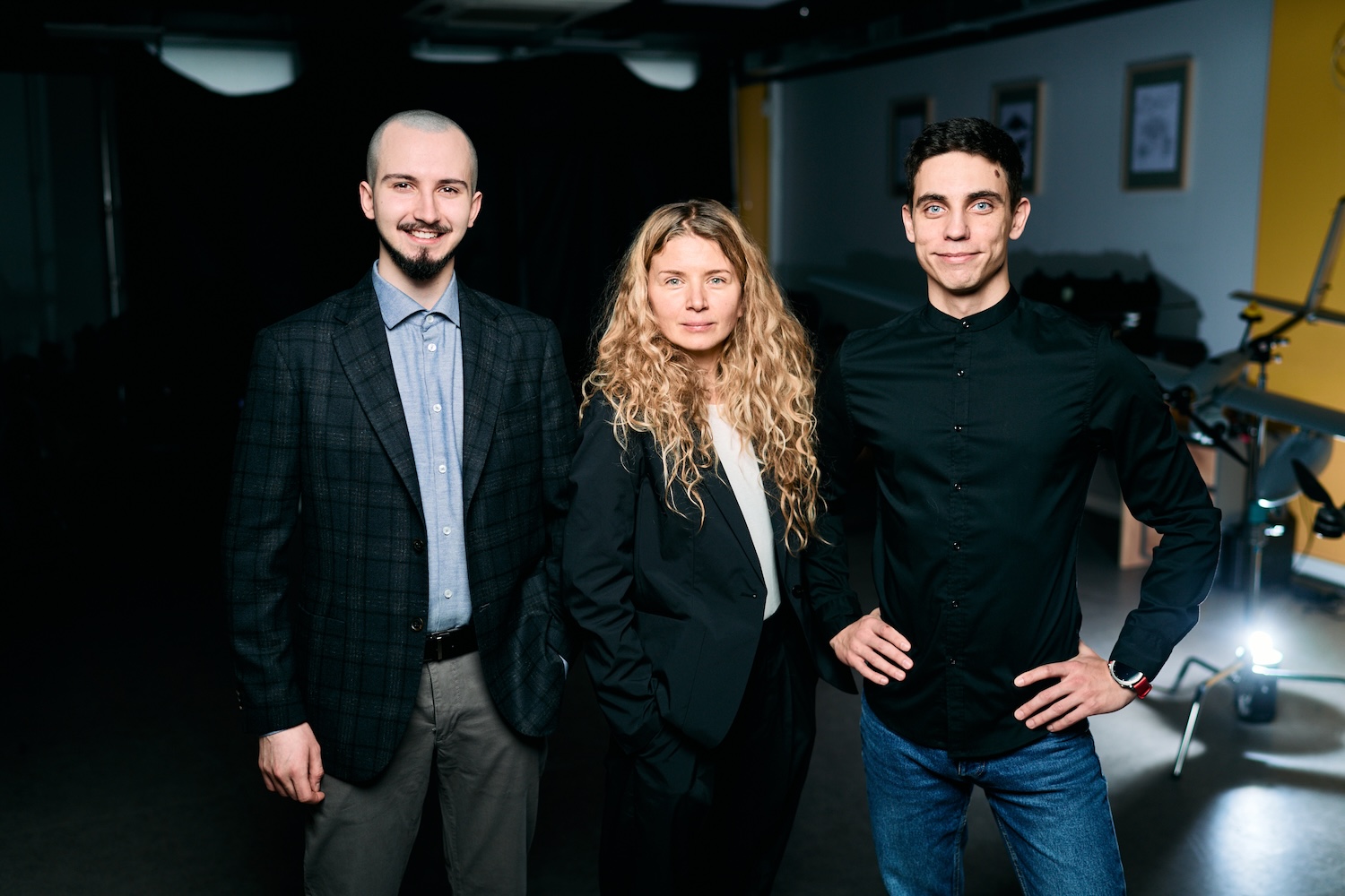 Ivan Kaunov and the team behind Buntar Aerospace's drones