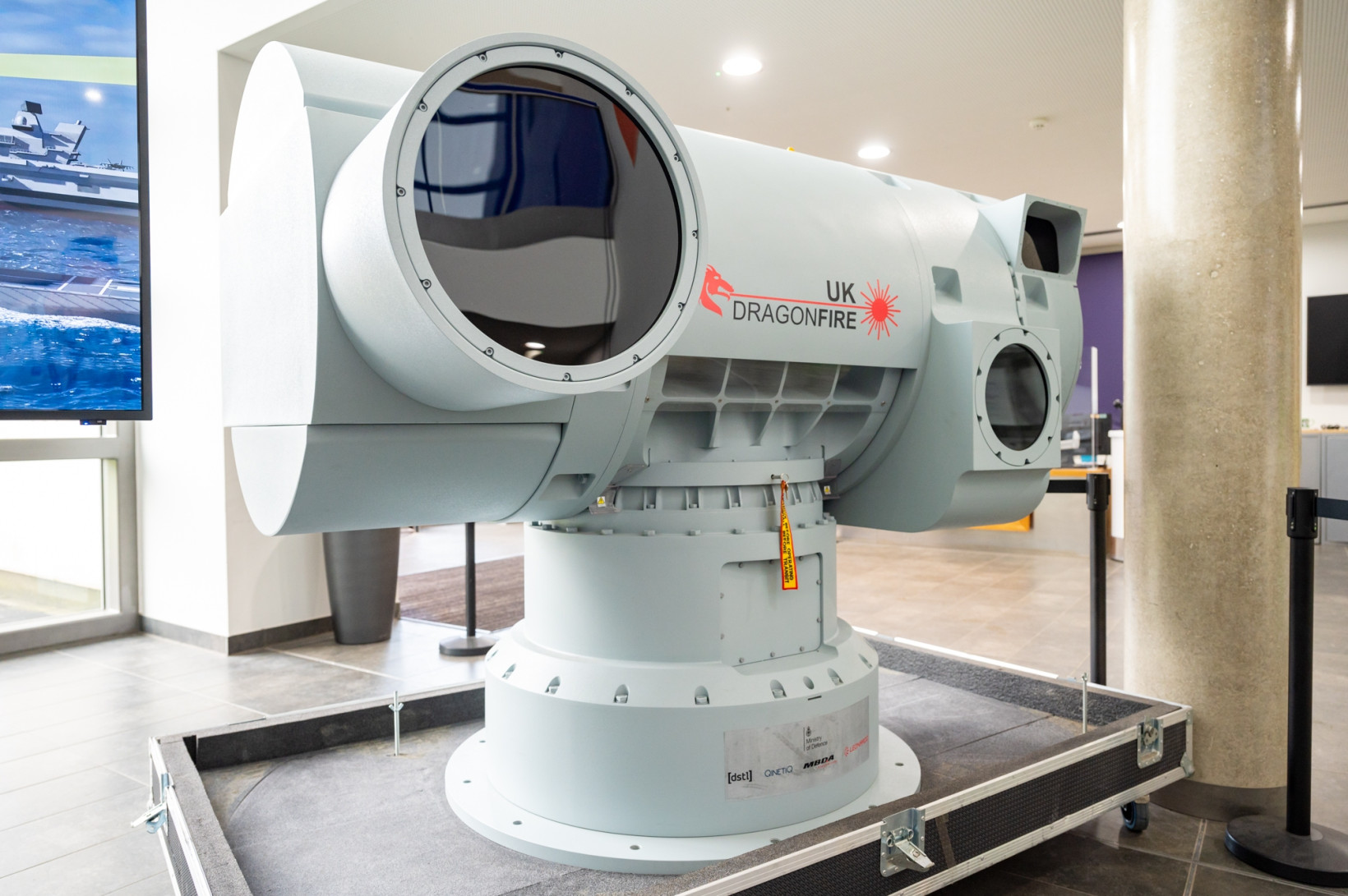 the dragonfire laser weapon
