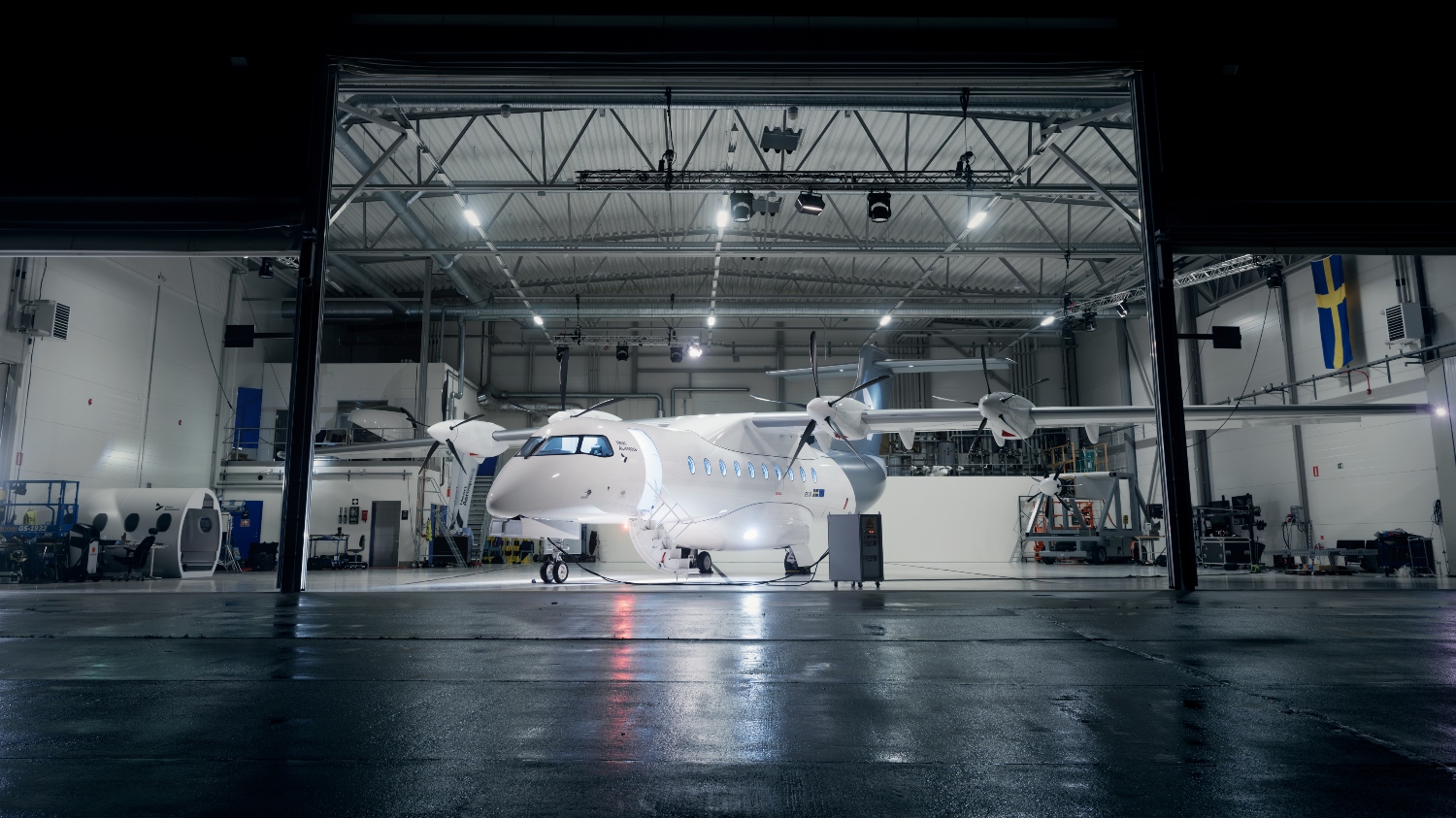 In pictures: Heart Aerospace unveils 30-seater electric aircraft prototype