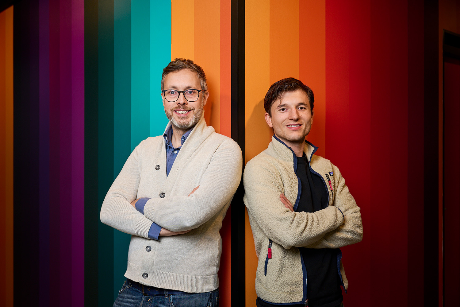 QuantWare cofounders Alessandro Bruno and Matthijs Rijlaarsdam