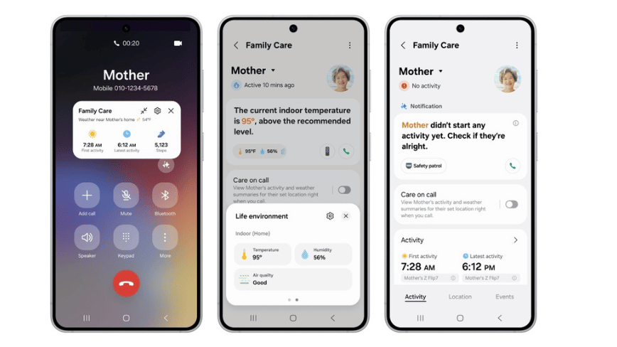 Samsung turns its smart home into a remote care system for ageing families